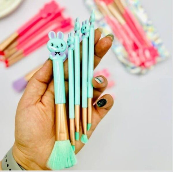 5-Piece Makeup Brush Set - Image 4