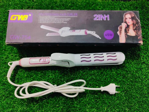 2-in-1 Curler-Straightener